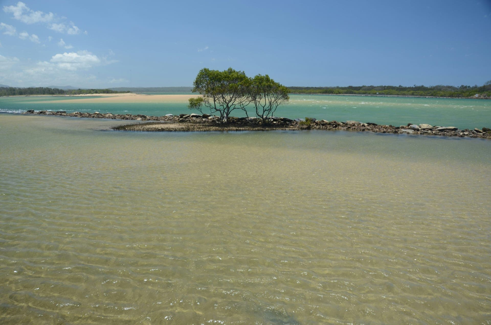Urunga boardwalk and estuary, NSW 2455